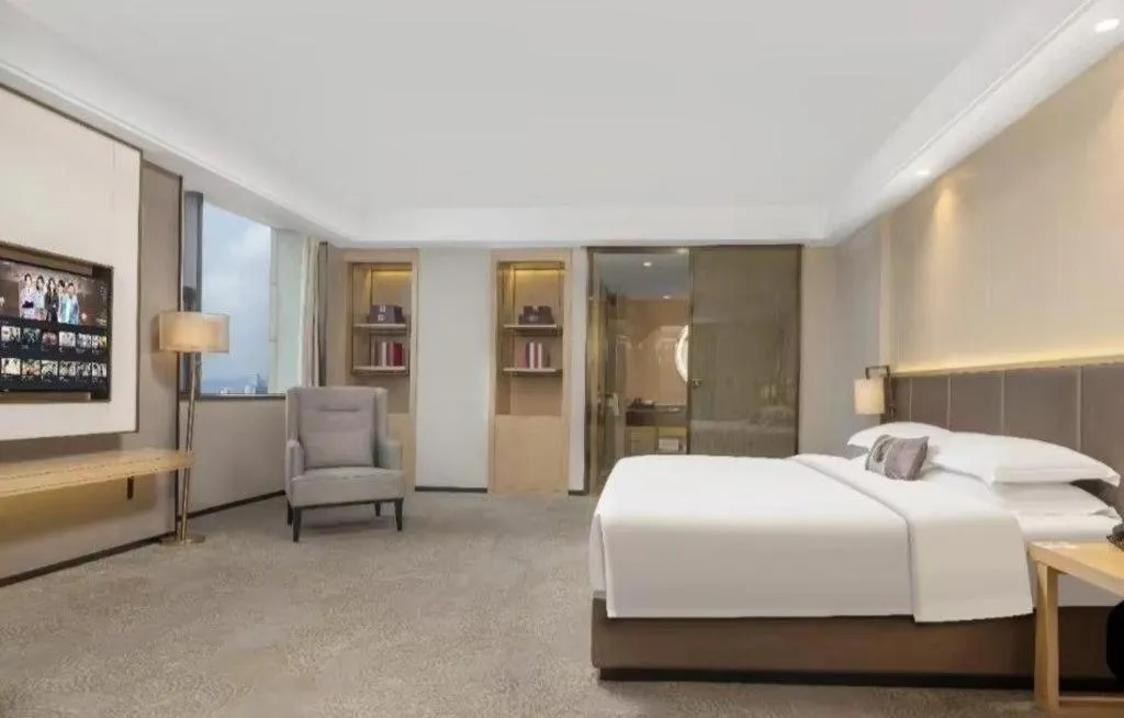 Bed in E-Cheng Hotel Yangjiang Baili Plaza