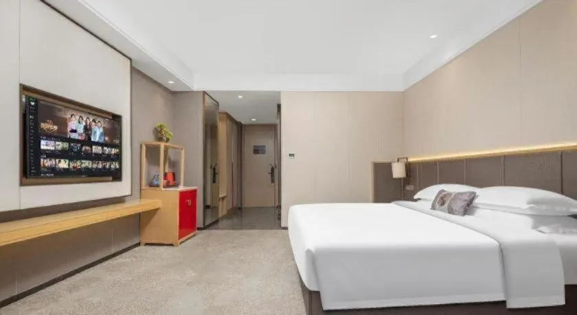 Bed in E-Cheng Hotel Yangjiang Baili Plaza