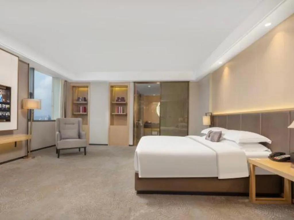 Bed in E-Cheng Hotel Yangjiang Baili Plaza