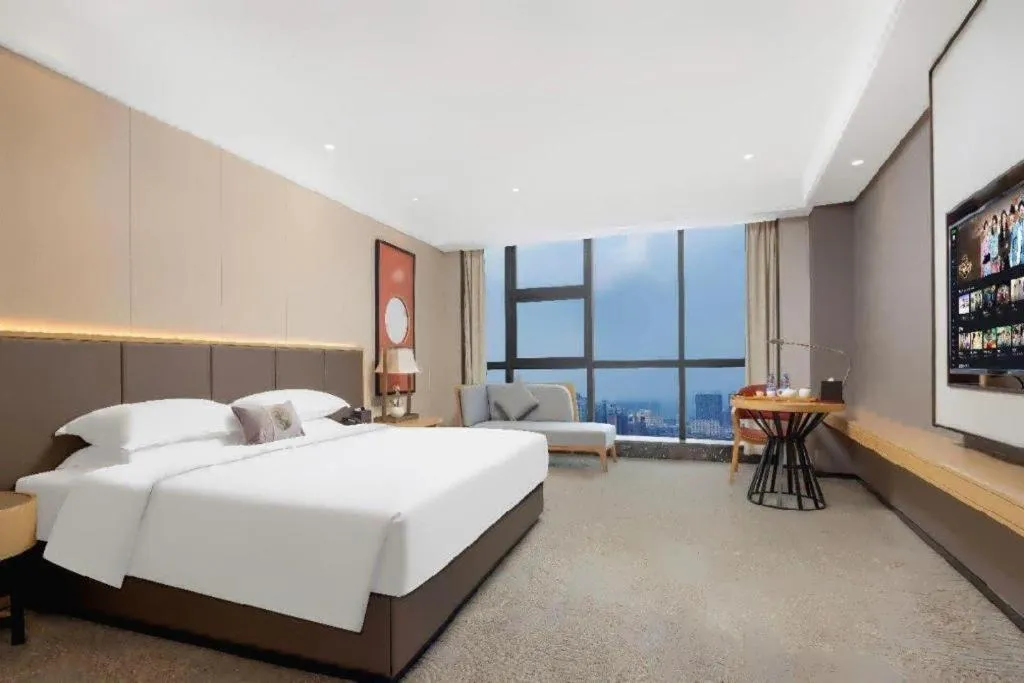 Bed in E-Cheng Hotel Yangjiang Baili Plaza