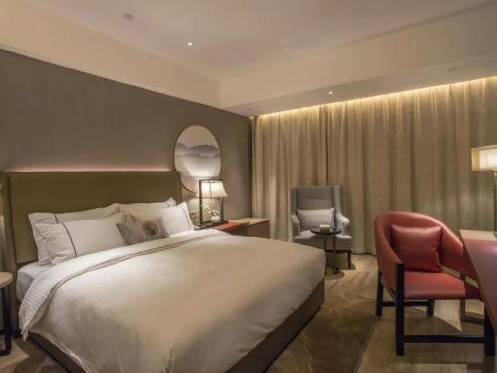 Bed in E-Cheng Hotel Yangjiang Baili Plaza