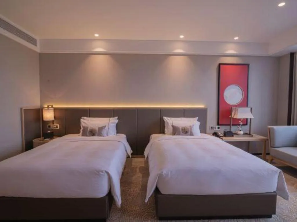 Bed in E-Cheng Hotel Yangjiang Baili Plaza