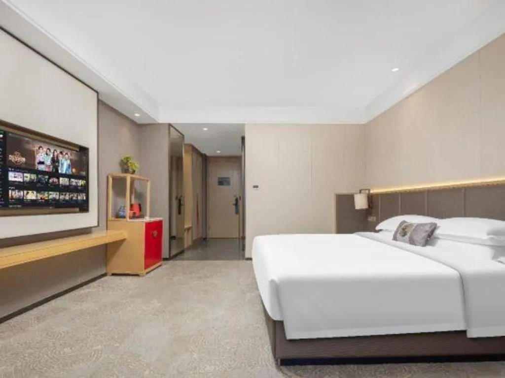 Bed in E-Cheng Hotel Yangjiang Baili Plaza