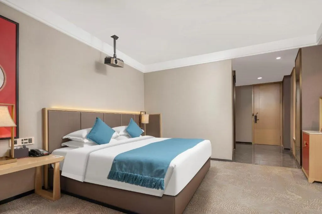 Bed in E-Cheng Hotel Yangjiang Baili Plaza