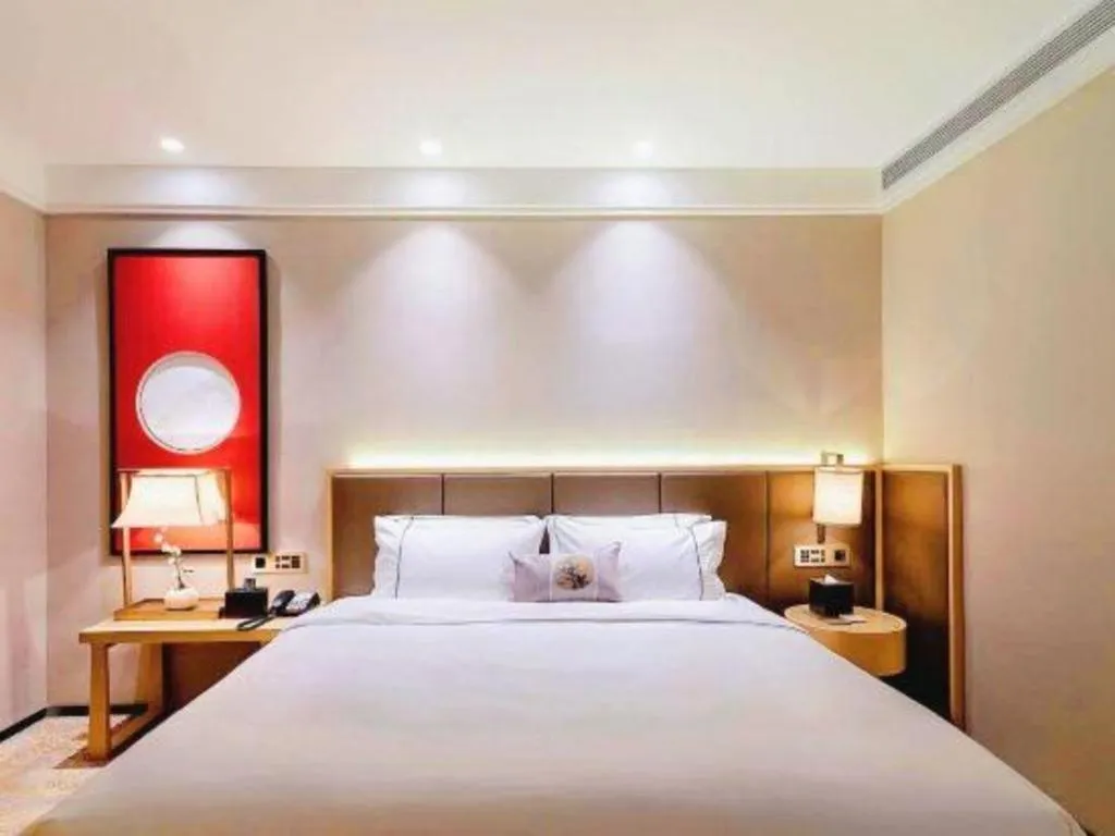 Bed in E-Cheng Hotel Yangjiang Baili Plaza