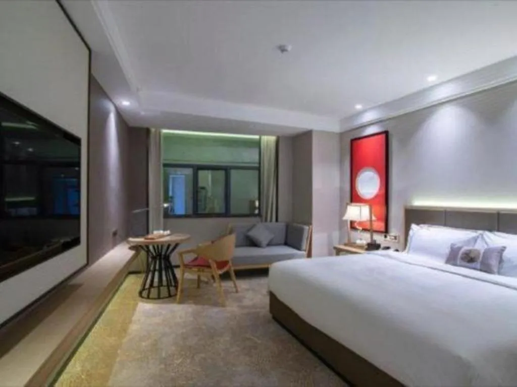 Bed in E-Cheng Hotel Yangjiang Baili Plaza