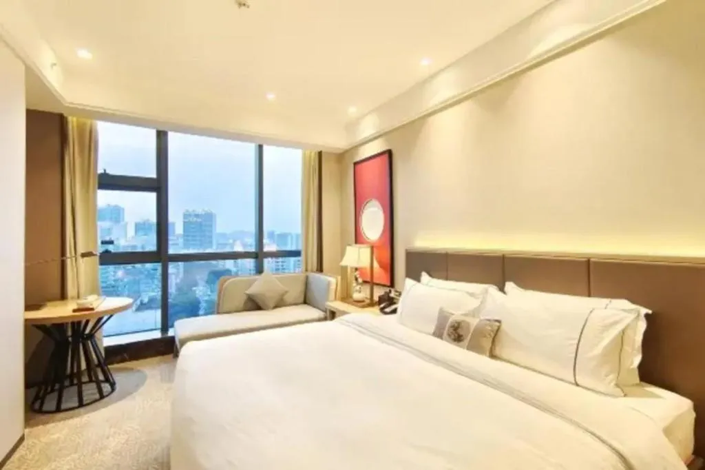 Bed in E-Cheng Hotel Yangjiang Baili Plaza