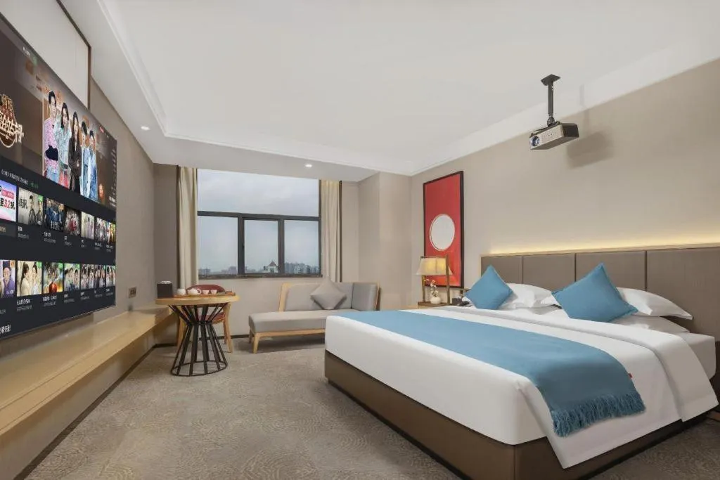 Bed in E-Cheng Hotel Yangjiang Baili Plaza