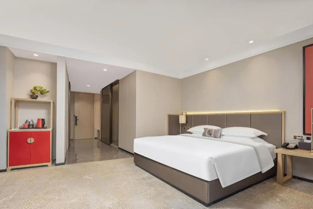 Bed in E-Cheng Hotel Yangjiang Baili Plaza