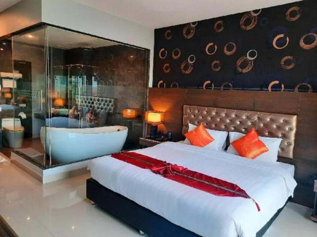 Bed in Constancy Jomtien Pattaya Hotel