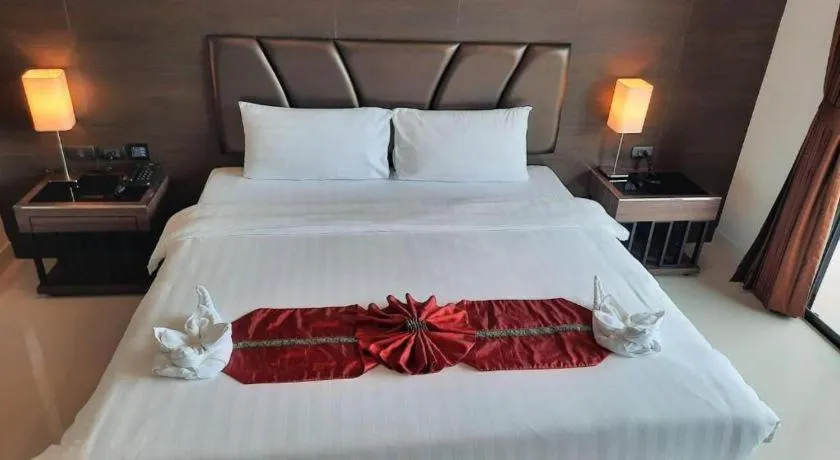Bed in Constancy Jomtien Pattaya Hotel