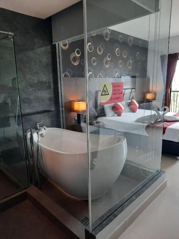 Bed in Constancy Jomtien Pattaya Hotel