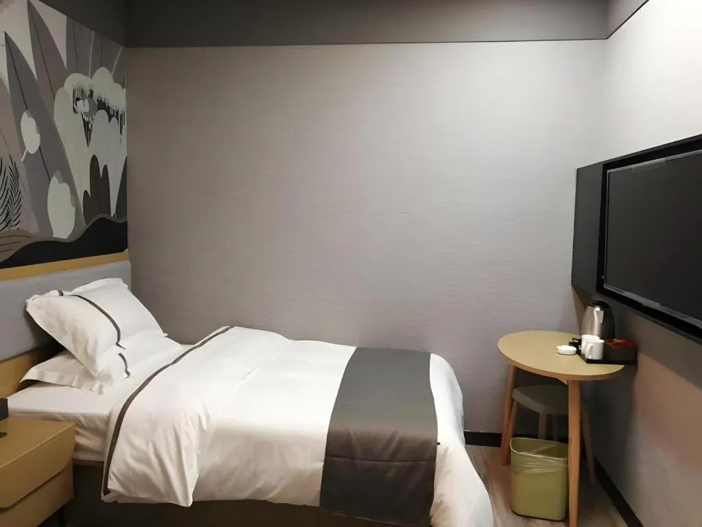 Bed in Thank Inn Hotel Jiangsu Suzhou Industrial Park Xinpu Road