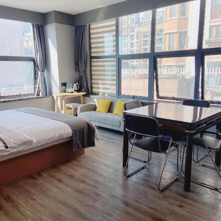 Bed in Thank Inn Hotel Jiangsu Suzhou Industrial Park Xinpu Road
