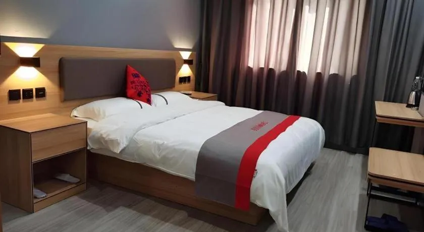 Bed in Jun Hotel Henan Sanmenxia Dennis Plaza