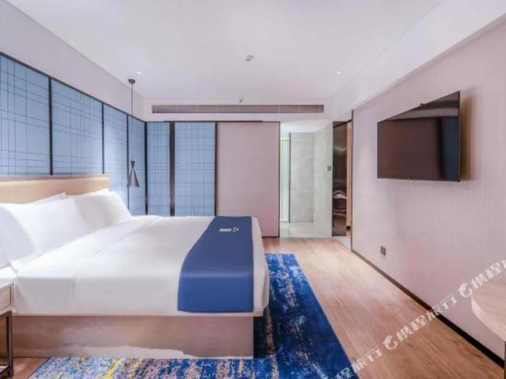 Bed in Echarm Hotel Nanning Wuming