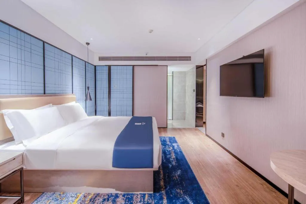 Bed in Echarm Hotel Nanning Wuming