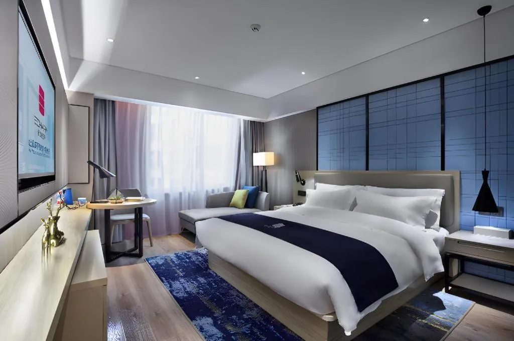 Bed in Echarm Hotel Nanning Wuming