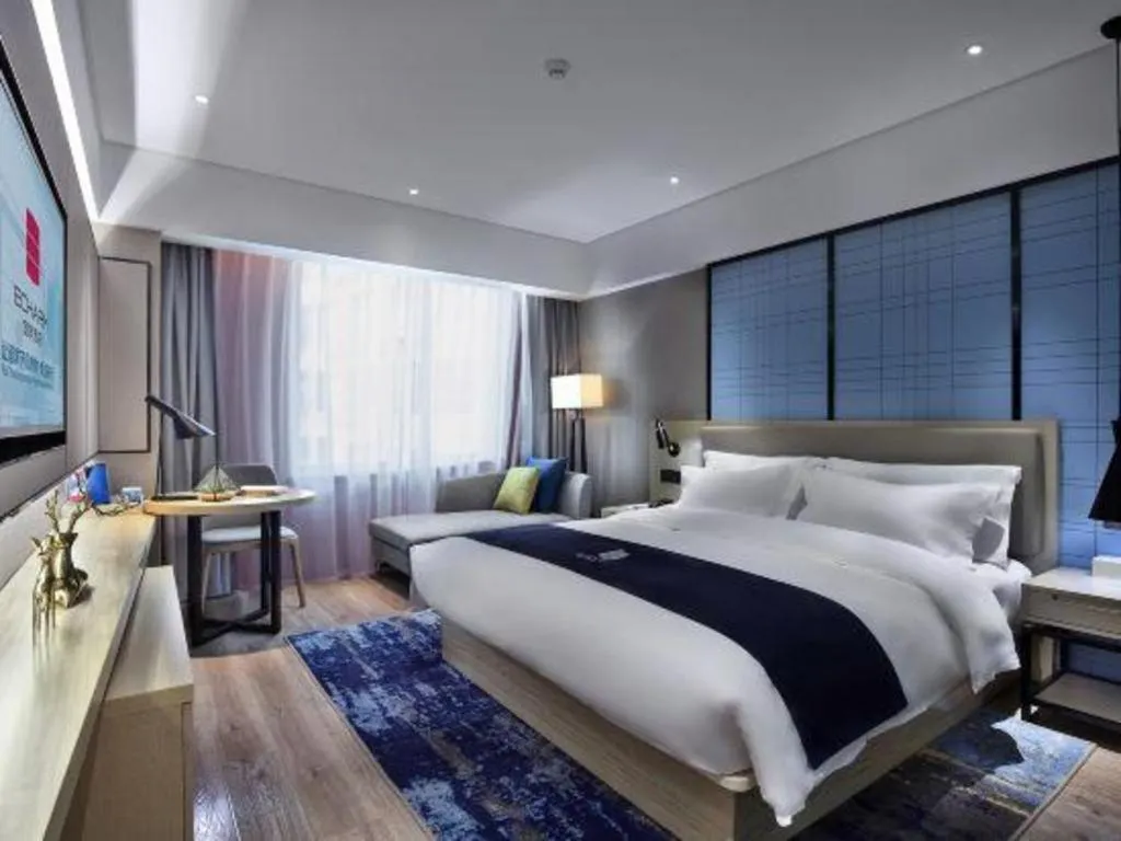Bed in Echarm Hotel Nanning Wuming