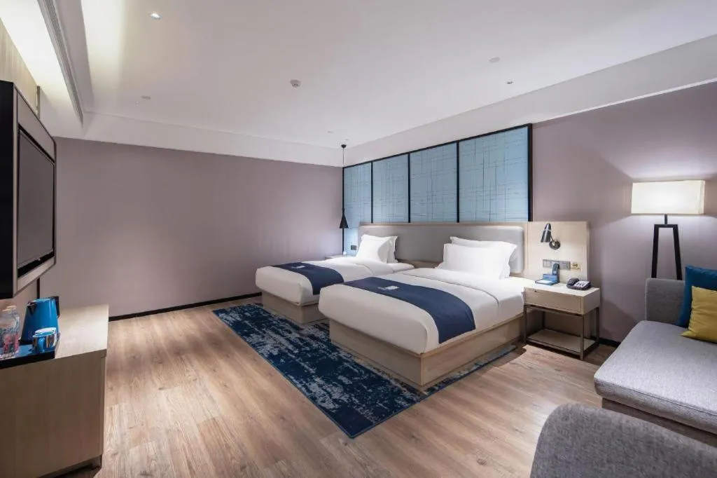 Bed in Echarm Hotel Nanning Wuming