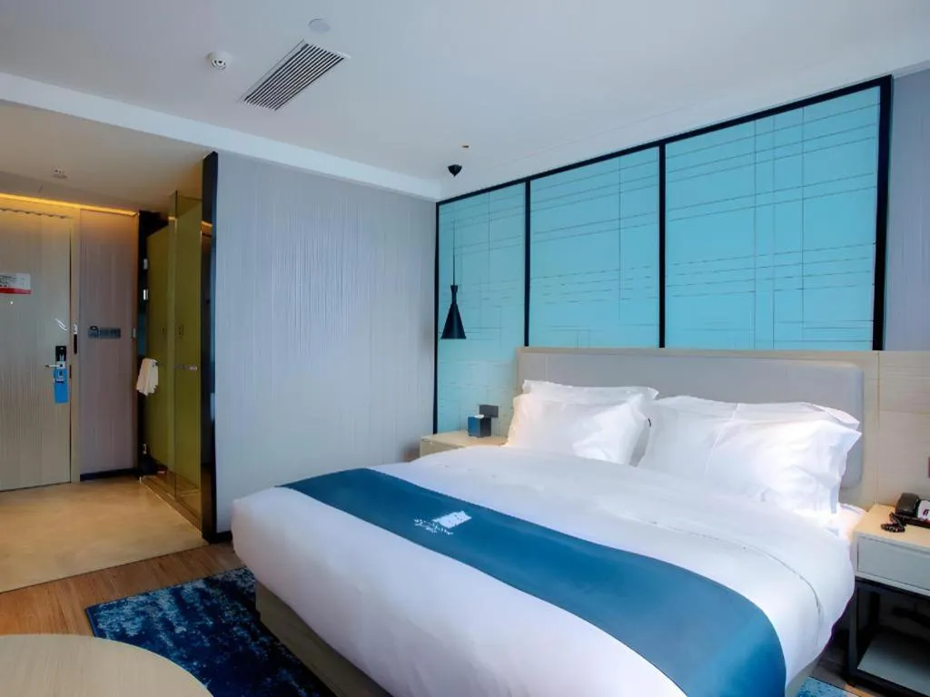 Bed in Echarm Hotel Nanning Wuming