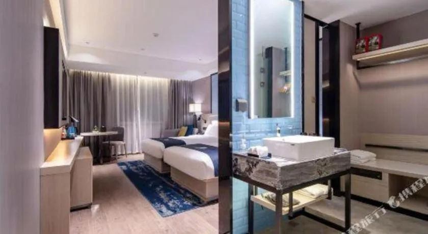 Bed in Echarm Hotel Nanning Wuming