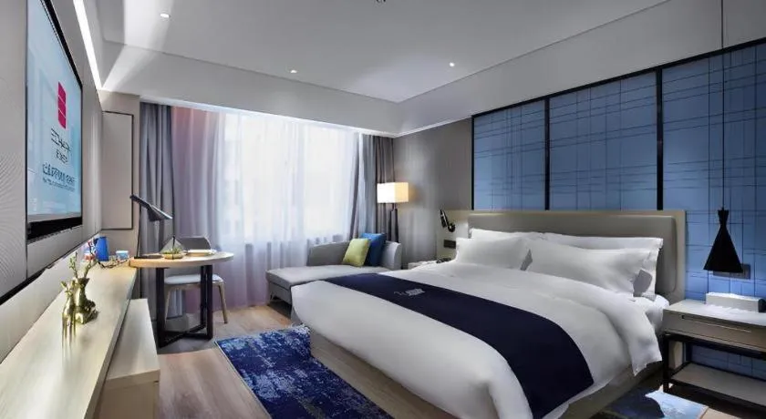 Bed in Echarm Hotel Nanning Wuming