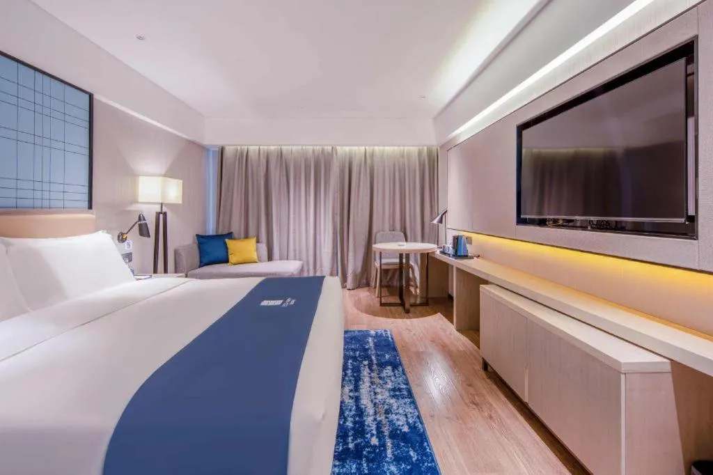 Bed in Echarm Hotel Nanning Wuming