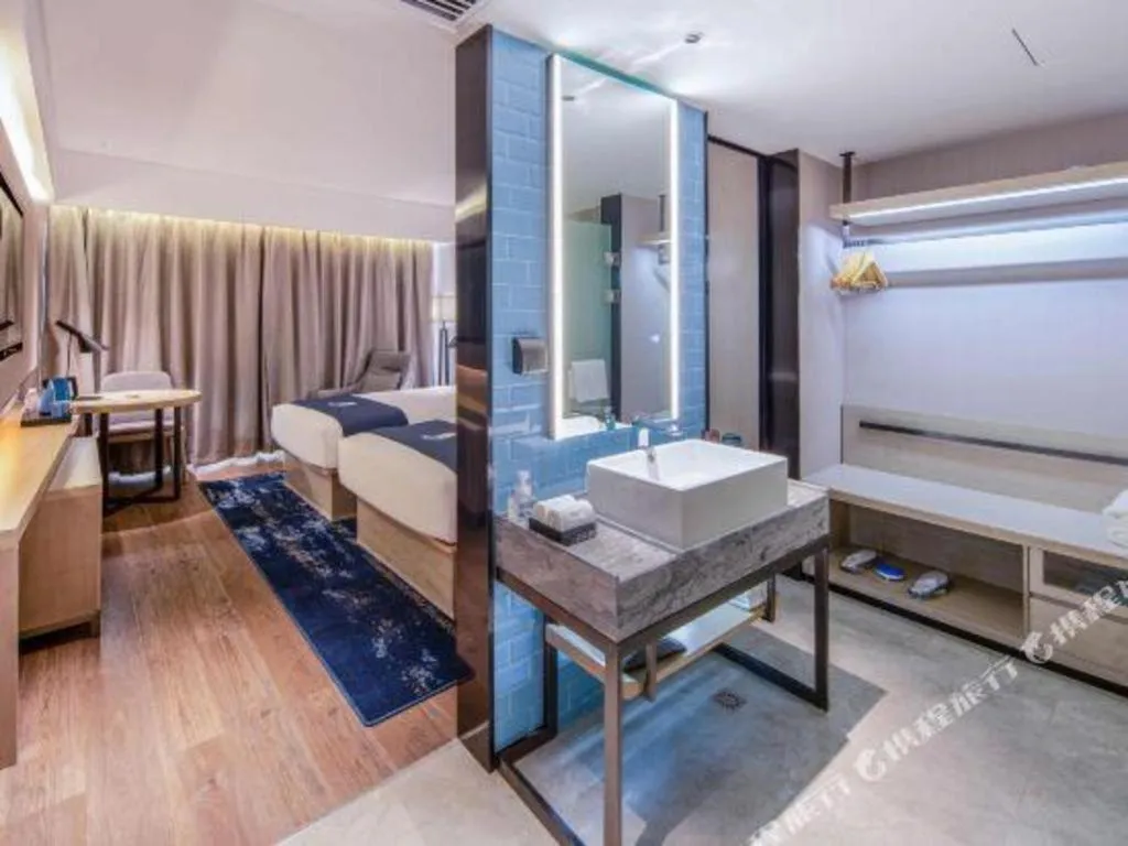 Bed in Echarm Hotel Nanning Wuming