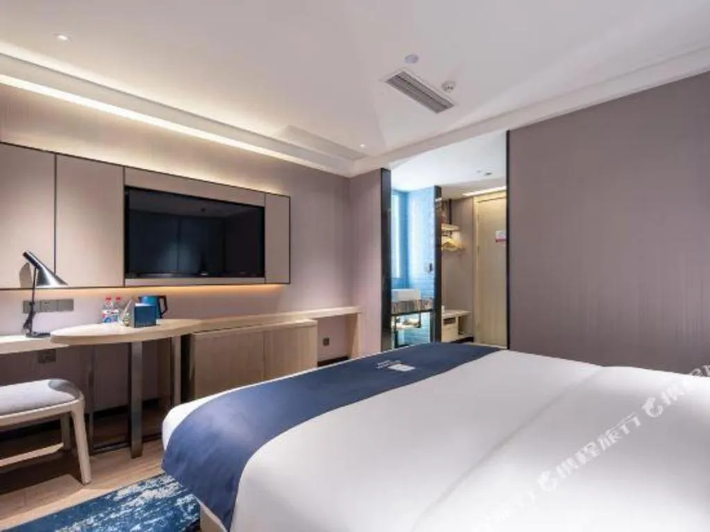 Bed in Echarm Hotel Nanning Wuming