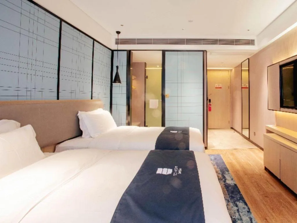 Bed in Echarm Hotel Nanning Wuming