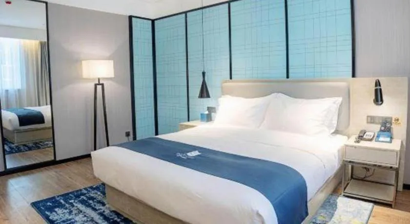 Bed in Echarm Hotel Nanning Wuming