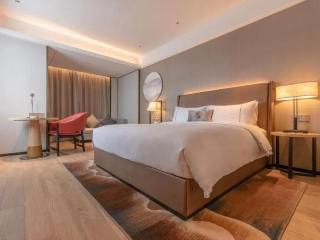 Bed in Echeng Hotel Nanning Huqiu Metro Station