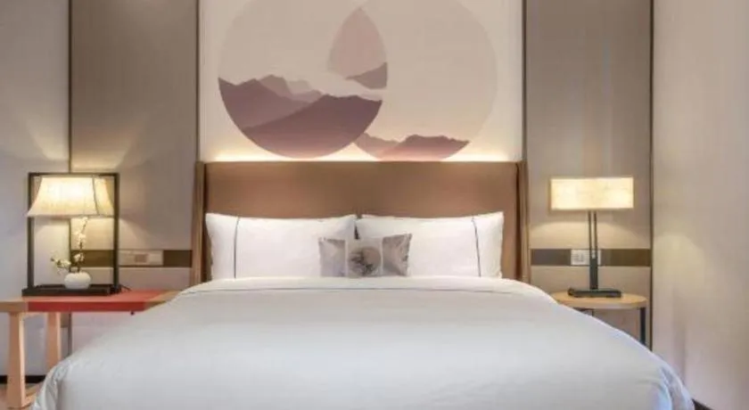 Bed in Echeng Hotel Nanning Huqiu Metro Station