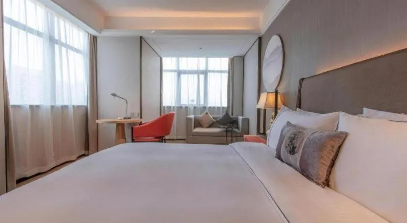 Bed in Echeng Hotel Nanning Huqiu Metro Station