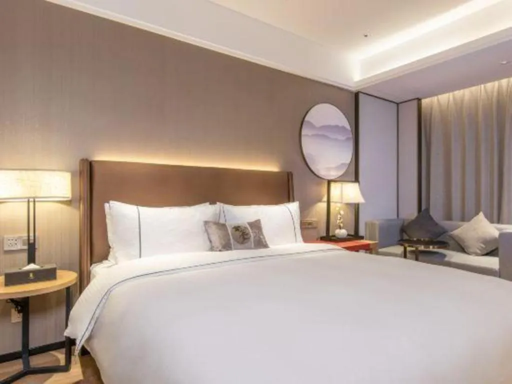 Bed in Echeng Hotel Nanning Huqiu Metro Station