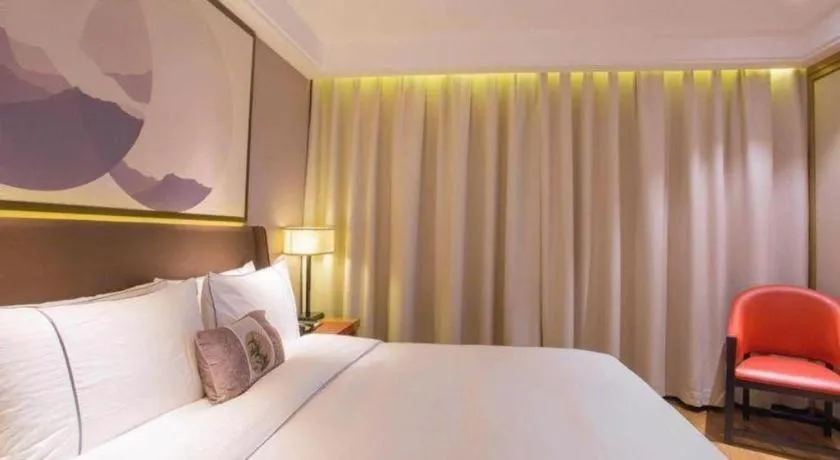 Bed in Echeng Hotel Nanning Huqiu Metro Station