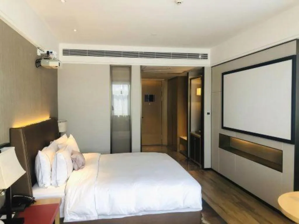 Bed in Echeng Hotel Nanning Huqiu Metro Station