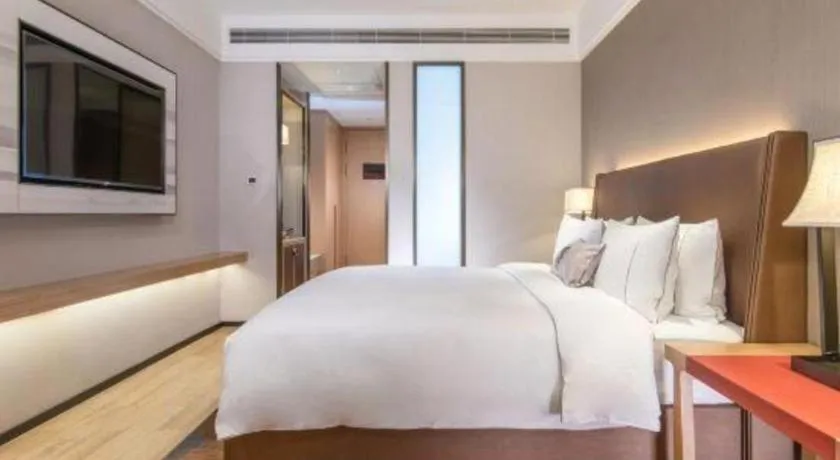 Bed in Echeng Hotel Nanning Huqiu Metro Station