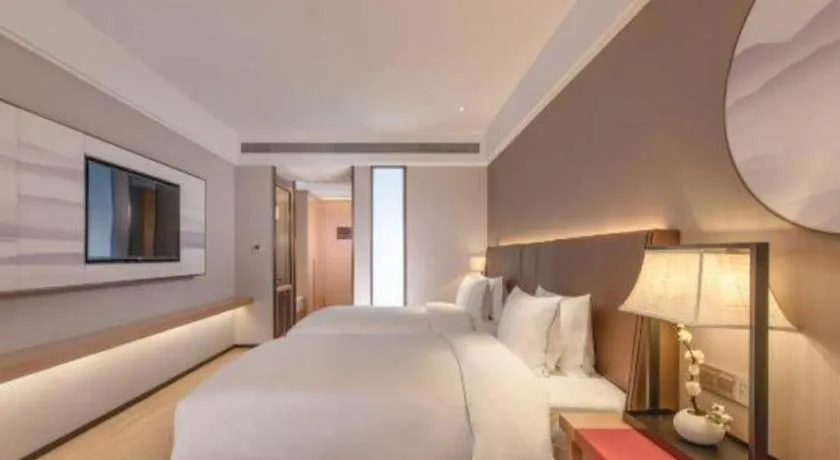 Bed in Echeng Hotel Nanning Huqiu Metro Station