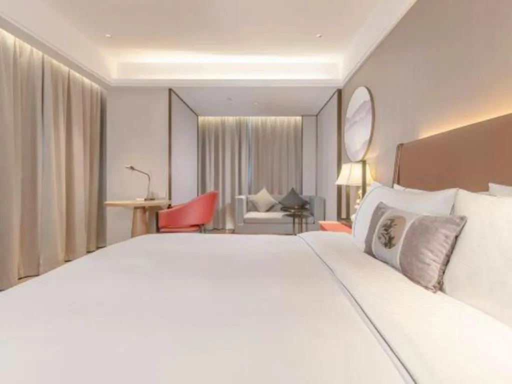 Bed in Echeng Hotel Nanning Huqiu Metro Station