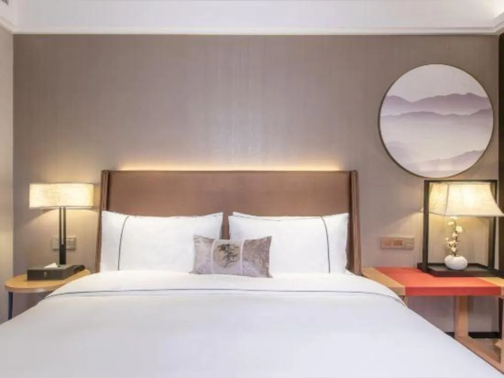 Bed in Echeng Hotel Nanning Huqiu Metro Station