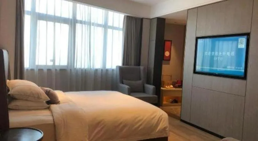 Bed in Echeng Hotel Nanning Huqiu Metro Station