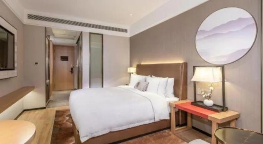 Bed in Echeng Hotel Nanning Huqiu Metro Station