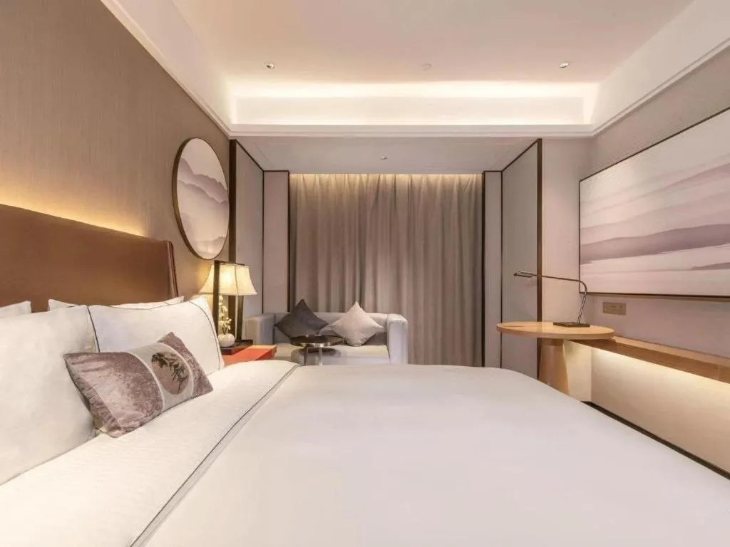 Bed in Echeng Hotel Nanning Huqiu Metro Station