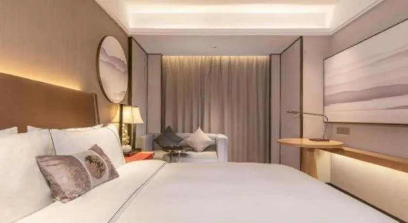 Bed in Echeng Hotel Nanning Huqiu Metro Station