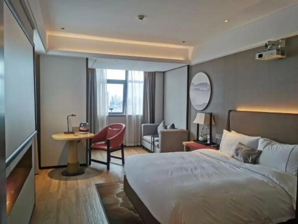 Bed in Echeng Hotel Nanning Huqiu Metro Station