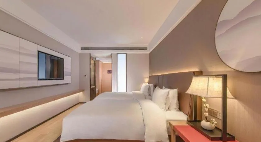 Bed in Echeng Hotel Nanning Huqiu Metro Station