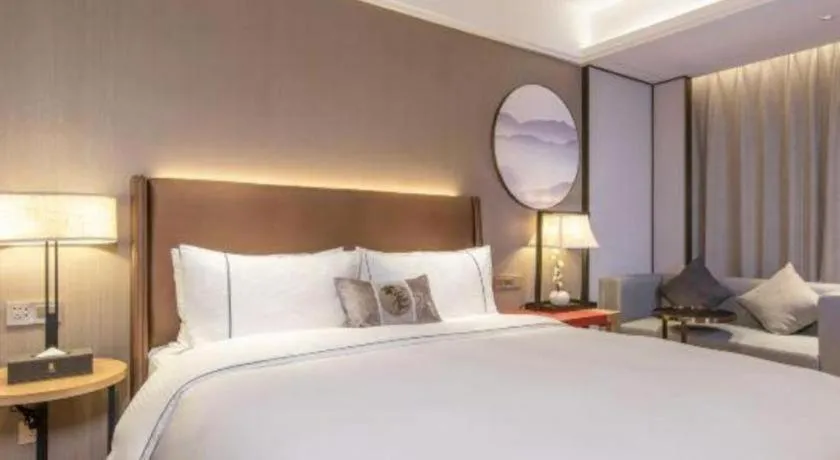 Bed in Echeng Hotel Nanning Huqiu Metro Station