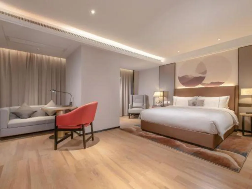 Bed in Echeng Hotel Nanning Huqiu Metro Station